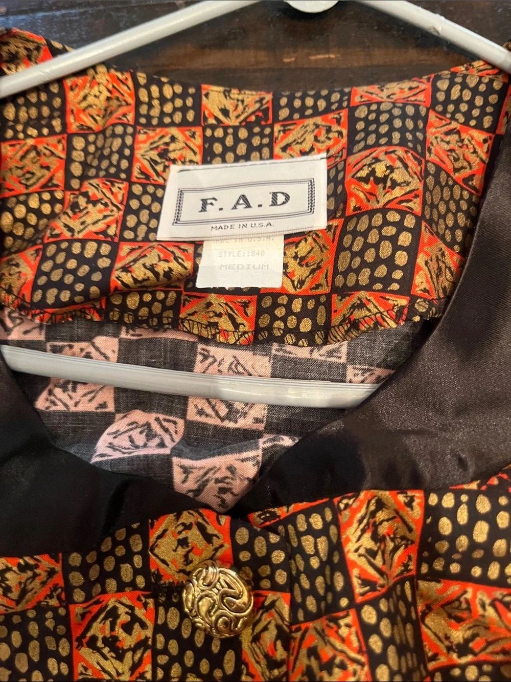 FAD AFRICAn Womens inspired jacket and matching Kufi  Hat  and Skirt z